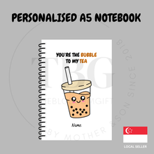 Load image into Gallery viewer, Personalised Notebook  - A5 - Lined