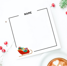 Load image into Gallery viewer, Mini Notepad - Christmas Design
