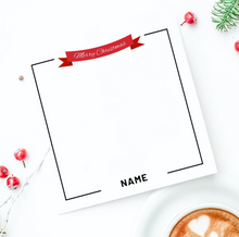 Load image into Gallery viewer, Mini Notepad - Christmas Design