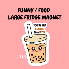 Load image into Gallery viewer, LARGE Fridge Magnets -CUTE / FOOD / FUNNY