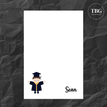 Load image into Gallery viewer, Personalised Notepad - Graduation - Regular 4x6inches