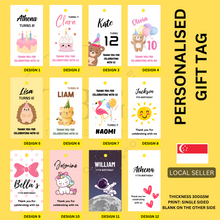Load image into Gallery viewer, Personalised Gift Tag - Kids / Children