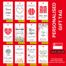 Load image into Gallery viewer, Personalised Gift Tag - Wedding / Couple