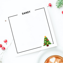 Load image into Gallery viewer, Mini Notepad - Christmas Design