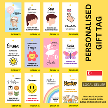 Load image into Gallery viewer, Personalised Gift Tag - Kids / Children