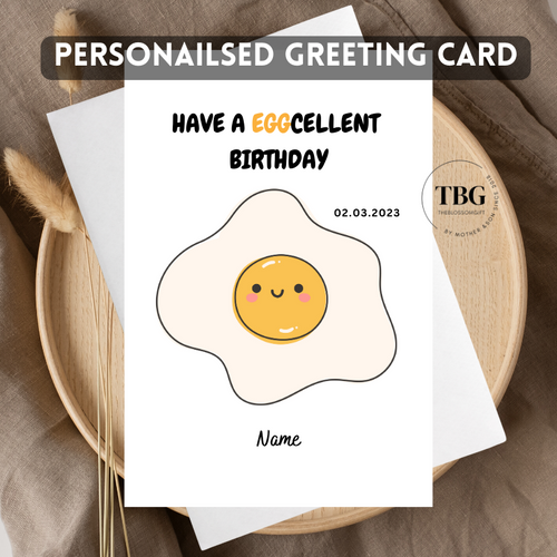 Personalised Card (food/funny) design 4
