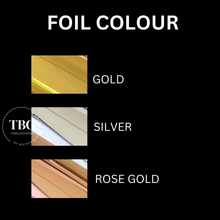 Load image into Gallery viewer, Personalised Place Cards - Foiled