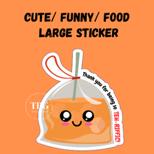 Load image into Gallery viewer, Large Sticker | teh-riffic