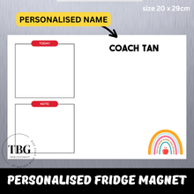 Load image into Gallery viewer, Personalised/Customised TEACHER'S DAY Fridge Magnet White Board