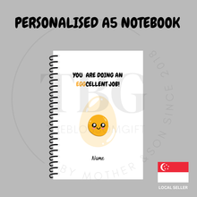 Load image into Gallery viewer, Personalised Notebook  - A5 - Lined