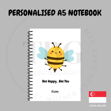 Load image into Gallery viewer, Personalised Notebook  - A5 - Lined