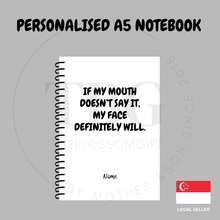 Load image into Gallery viewer, Personalised Notebook  - A5 - Lined