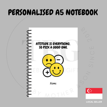 Load image into Gallery viewer, Personalised Notebook  - A5 - Lined