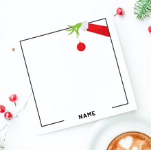 Load image into Gallery viewer, Mini Notepad - Christmas Design