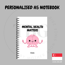 Load image into Gallery viewer, Personalised Notebook  - A5 - Lined