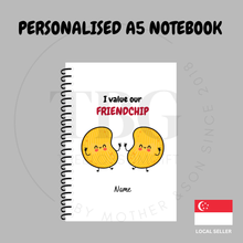 Load image into Gallery viewer, Personalised Notebook  - A5 - Lined