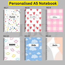 Load image into Gallery viewer, Personalised Notebook - A5