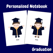 Load image into Gallery viewer, Personalised Notebook - Graduation