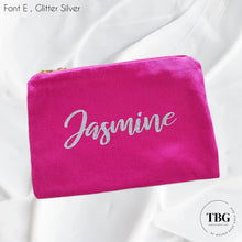 Load image into Gallery viewer, Canvas Pouch (6 colours) $15.90