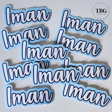 Load image into Gallery viewer, Personalised Waterproof Pastel Large Sticker