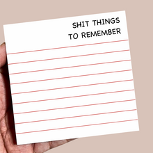 Load image into Gallery viewer, Mini Notepad - Work Humor / Sarcastic / Coworker Gift