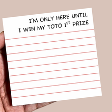 Load image into Gallery viewer, Mini Notepad - Work Humor / Sarcastic / Coworker Gift