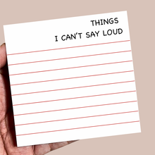 Load image into Gallery viewer, Mini Notepad - Work Humor / Sarcastic / Coworker Gift