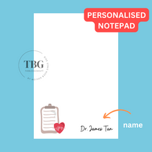 Load image into Gallery viewer, Notepad - Healthcare -REGULAR 4x6inches