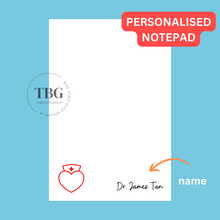 Load image into Gallery viewer, Notepad - Healthcare -REGULAR 4x6inches