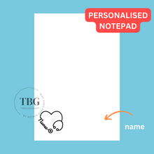 Load image into Gallery viewer, Notepad - Healthcare -REGULAR 4x6inches