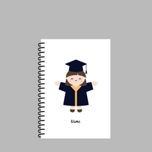 Load image into Gallery viewer, Personalised Notebook -  Graduation  - A5- Lined