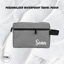 Load image into Gallery viewer, Personalised Waterproof Travel Pouch