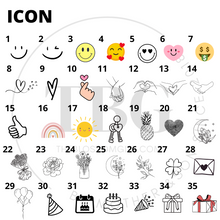 Load image into Gallery viewer, Personalised Notebook - ICON w Name