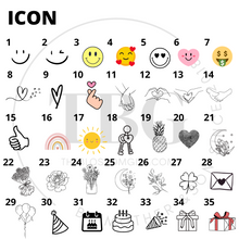 Load image into Gallery viewer, Notepad - Minimalist w ICON -REGULAR 4x6inches