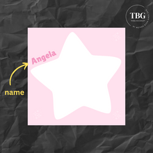 Load image into Gallery viewer, Personalised Mini Notepad -  Star