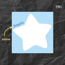 Load image into Gallery viewer, Personalised Mini Notepad -  Star
