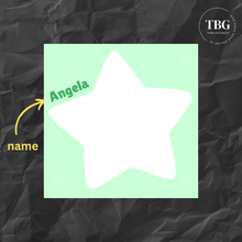 Load image into Gallery viewer, Personalised Mini Notepad -  Star