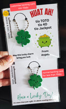 Load image into Gallery viewer, Lucky Charm Keychain - Customise Backing min 10qty