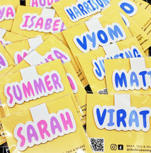 Load image into Gallery viewer, Personalised Magnetic Bookmarks