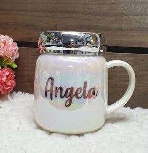 Glitter Pearly Mug