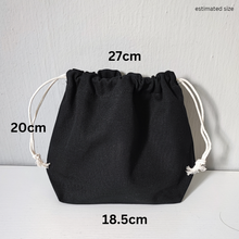 Load image into Gallery viewer, Personalised Travel Drawstring Pouch (3colours)