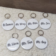 Load image into Gallery viewer, Button Keychain