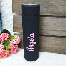 Load image into Gallery viewer, Personalised Slim Flask - The Blossom Gift