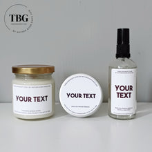 Load image into Gallery viewer, Personalised Jar Candle + Secret Message
