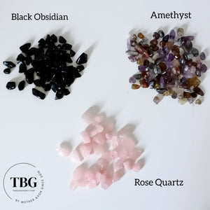 Personalised Crystal Room & Linen Spray (Black Obsidian)