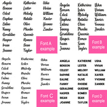 Load image into Gallery viewer, Personalised Pen Pouch / Case - Orange - The Blossom Gift