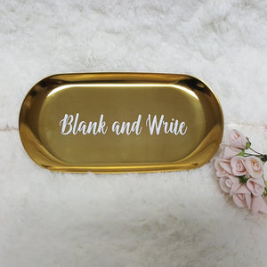 Classic Gold Trinket Tray - The Blossom Gift