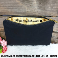 Load image into Gallery viewer, Canvas Pouch - The Blossom Gift
