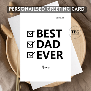 Personalised Card (for him) design 12