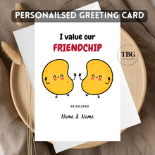 Load image into Gallery viewer, Personalised Card (food/funny) design 11